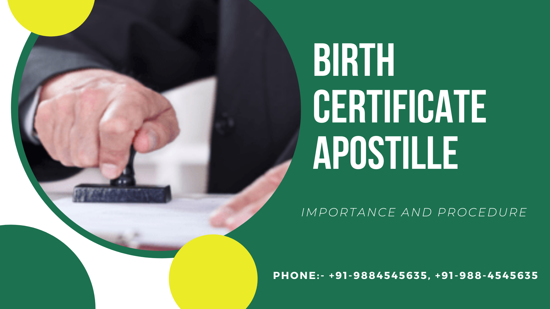 Birth Certificate Apostille: Importance and Procedure